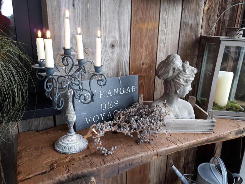 Le Hangar Des Voyageurs Petit-Halleux 외부 사진